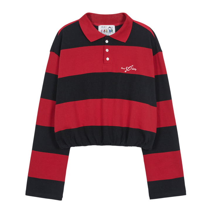 Linus Balloon Stripe Polo Shirt