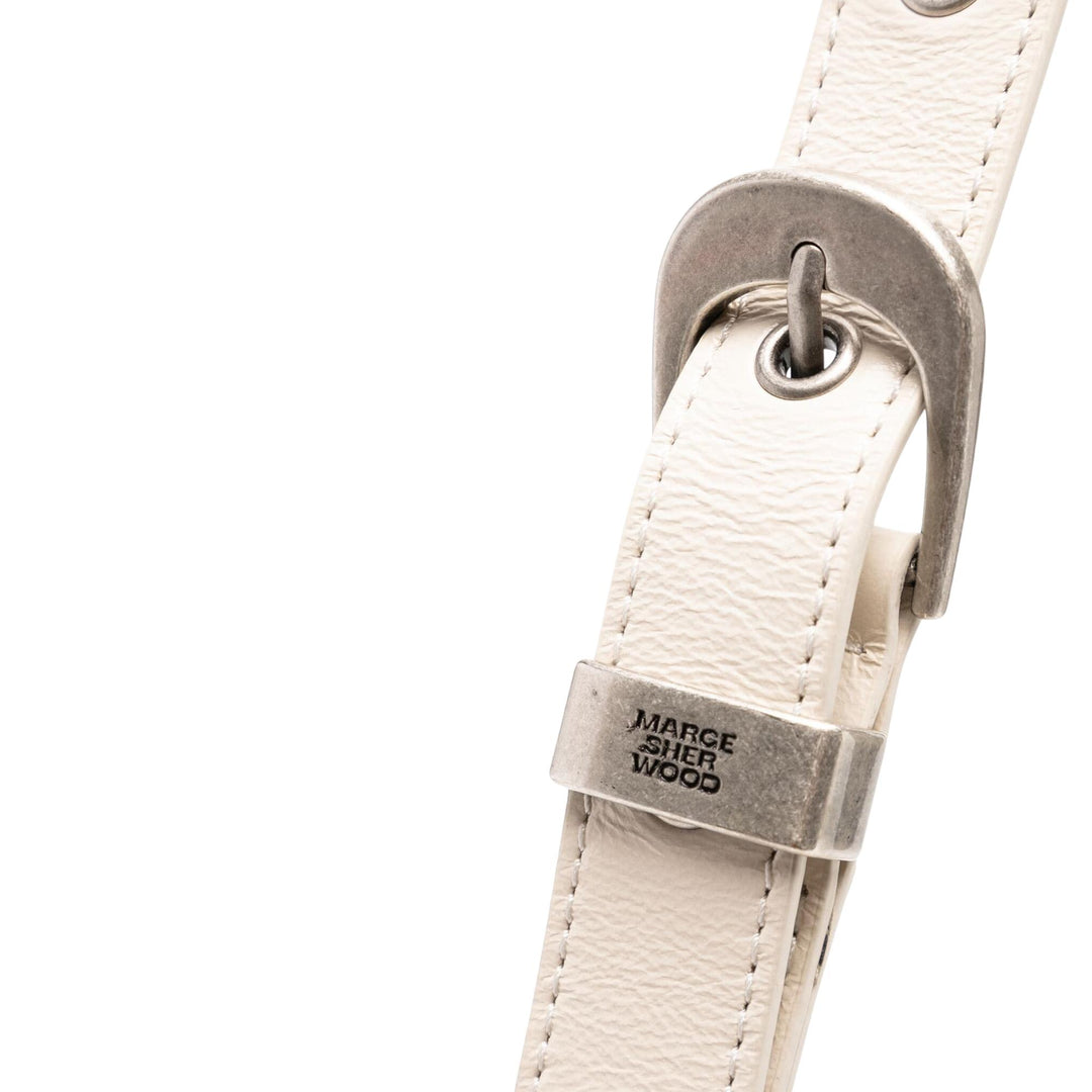 Club21 - MARGESHERWOOD - Outpocket Hobo Mini - HANDBAGS - White
