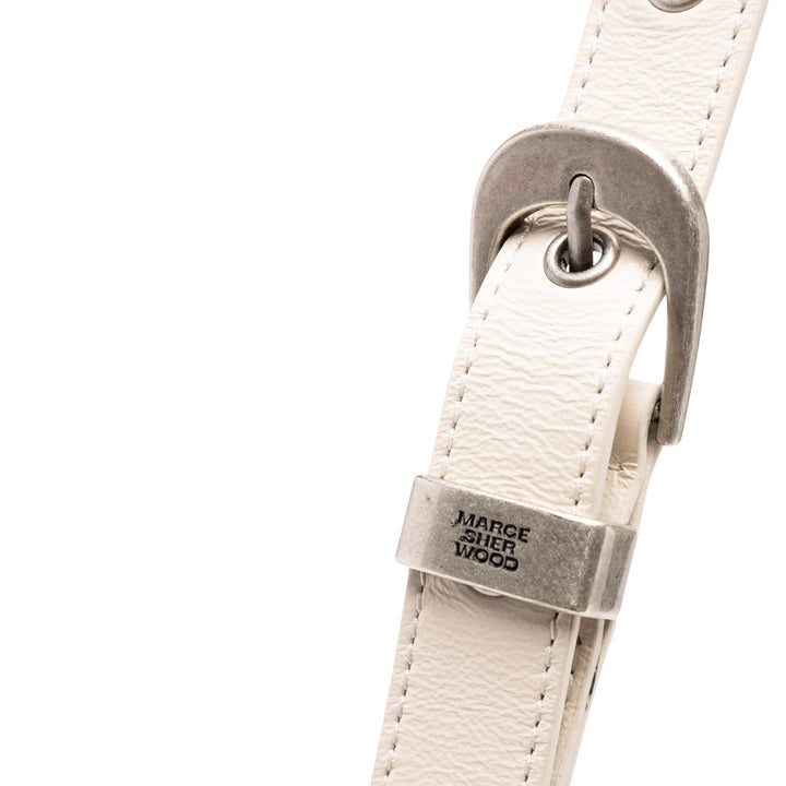 Club21 - MARGESHERWOOD - Outpocket Hobo Mini - HANDBAGS - White