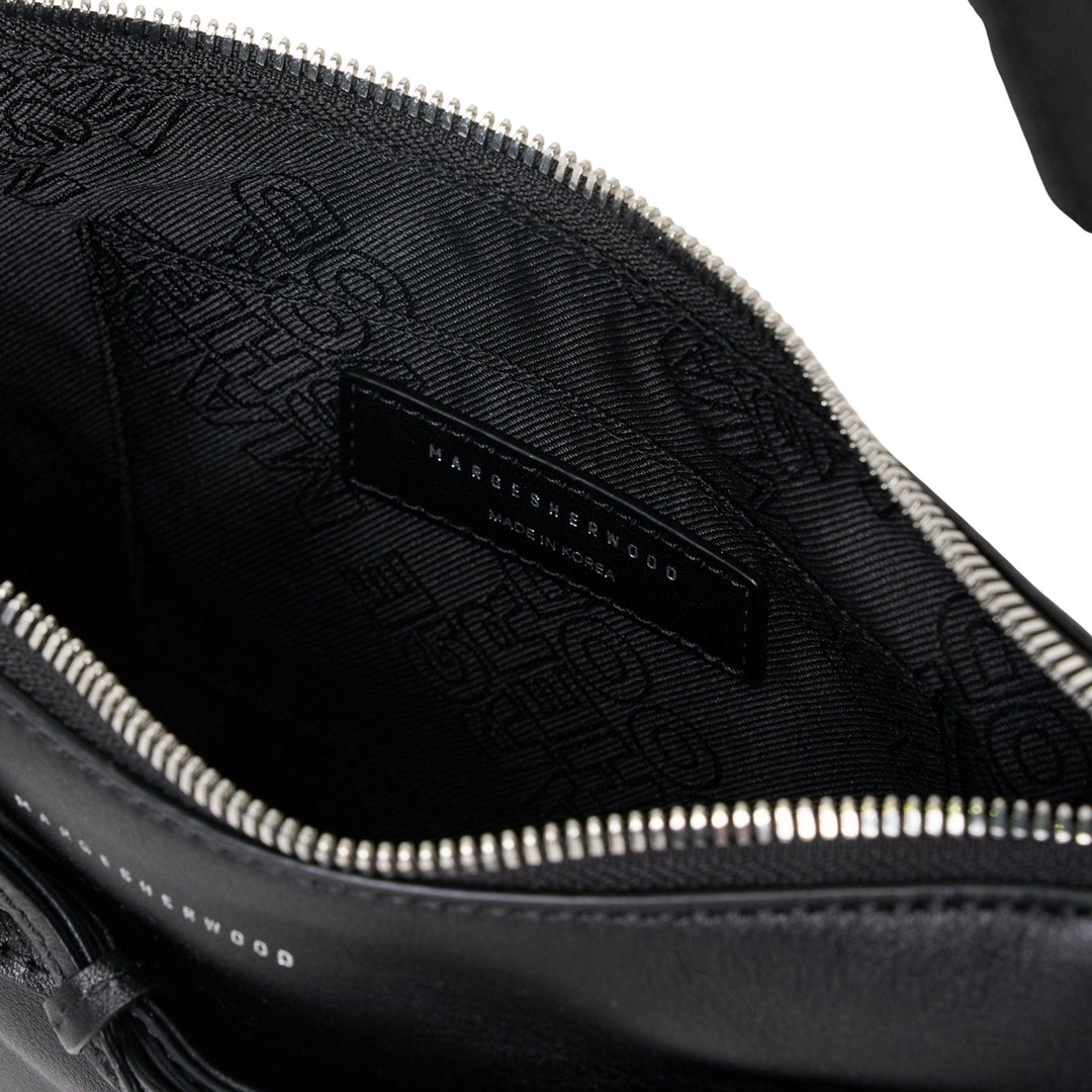 Club21 - MARGESHERWOOD - Ribbon Pochette - SHOULDER BAGS - Black
