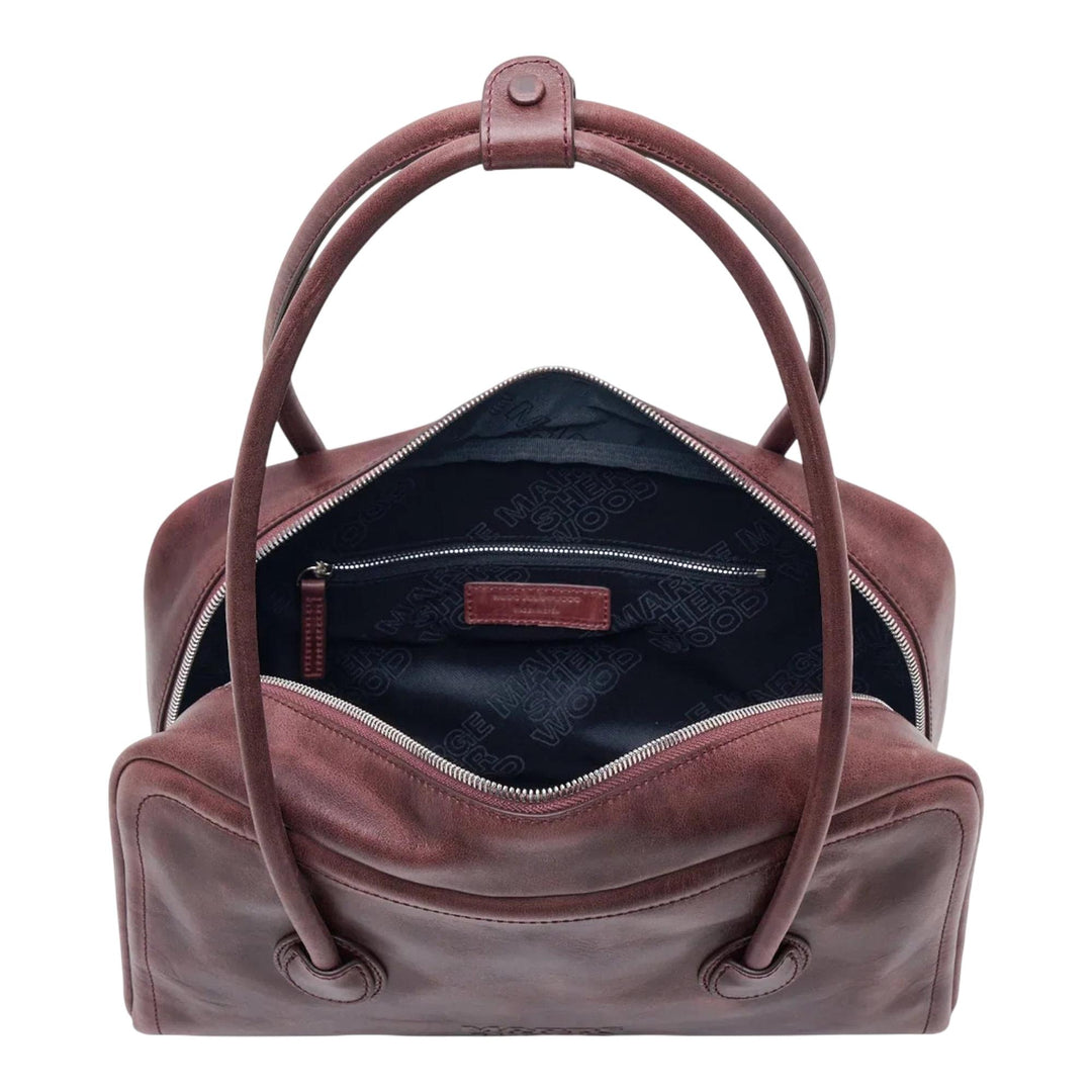 Club21 - MARGESHERWOOD - Soft Boston - HANDBAGS - Burgundy
