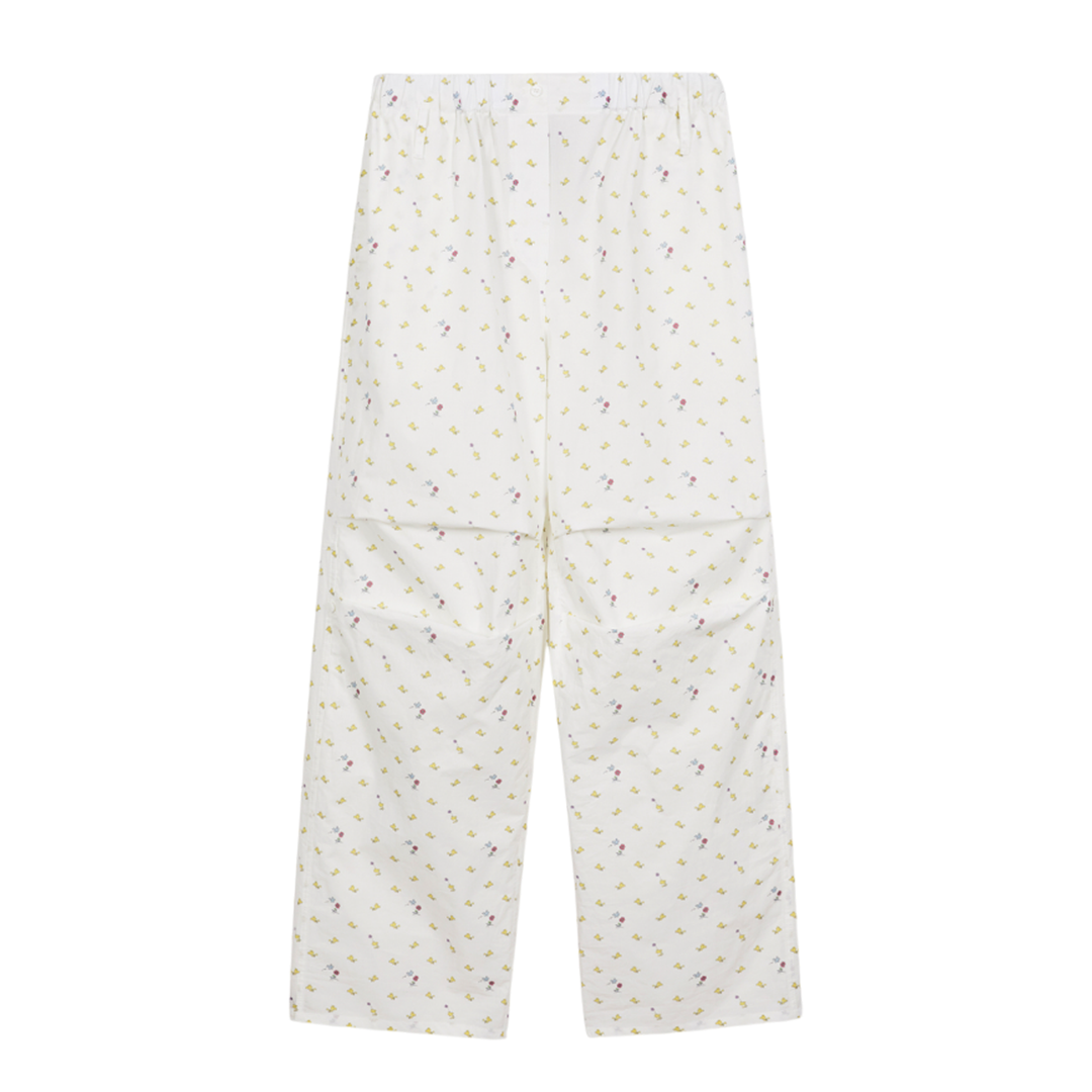Woodstock Roll-Up Cotton Pants