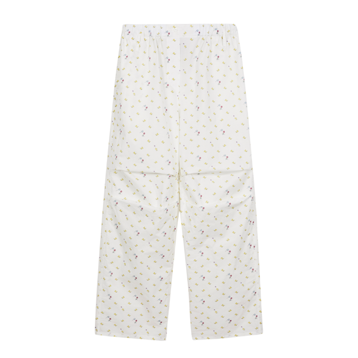 Woodstock Roll-Up Cotton Pants