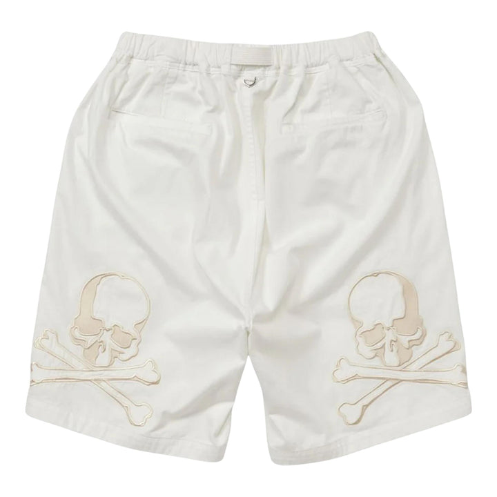 Club21 - MASTERMIND - Belted Easy Denim Shorts - SHORTS - White