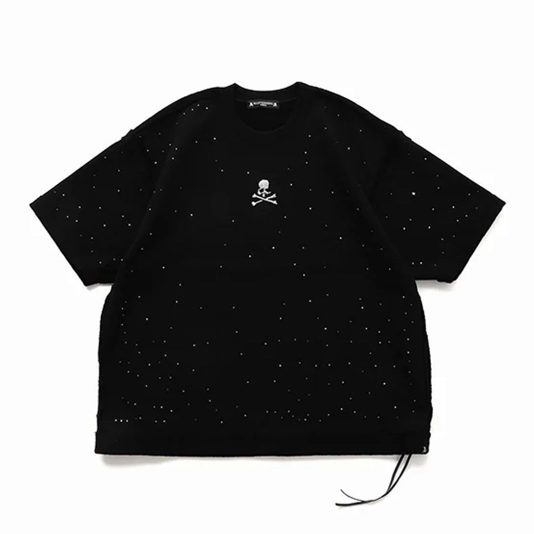 Boxy Fit Swarovski Crystals Sweatshirt