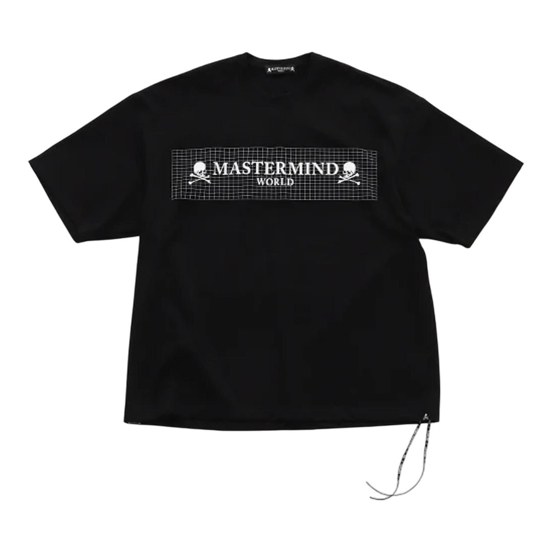 MASTERMIND_Boxy_Grid_Tee_Black