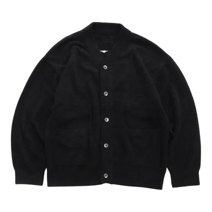Club21 - MASTERMIND - Lounge Cardigan - CARDIGANS - Black