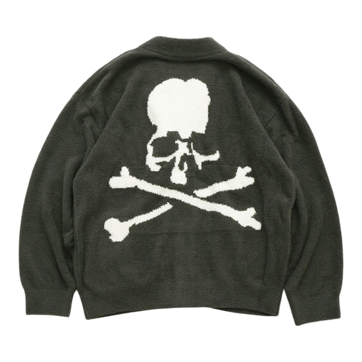 Club21 - MASTERMIND - Lounge Cardigan - CARDIGANS - Charcoal