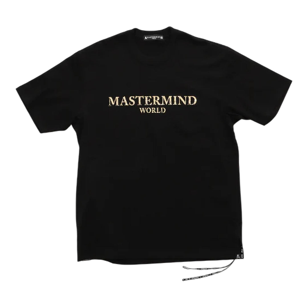Club21 - MASTERMIND - Mirror Logo Short Sleeve Tee - TEES - Black