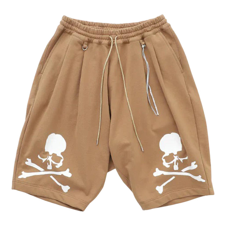 Club21 - MASTERMIND - OG Sweatshorts - SHORTS - Beige