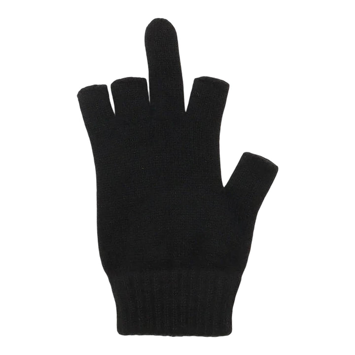 Club21 - MASTERMIND - Open Fingered Grove - GLOVES - Black