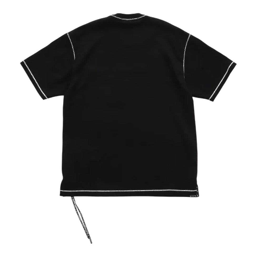 Club21 - MASTERMIND - Regular Fit Cross-Stitch Tee - TEES - Black