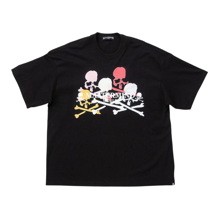 Club21 - MASTERMIND - Regular Fit Multi Skull Short Sleeve Tee - TEES - Black