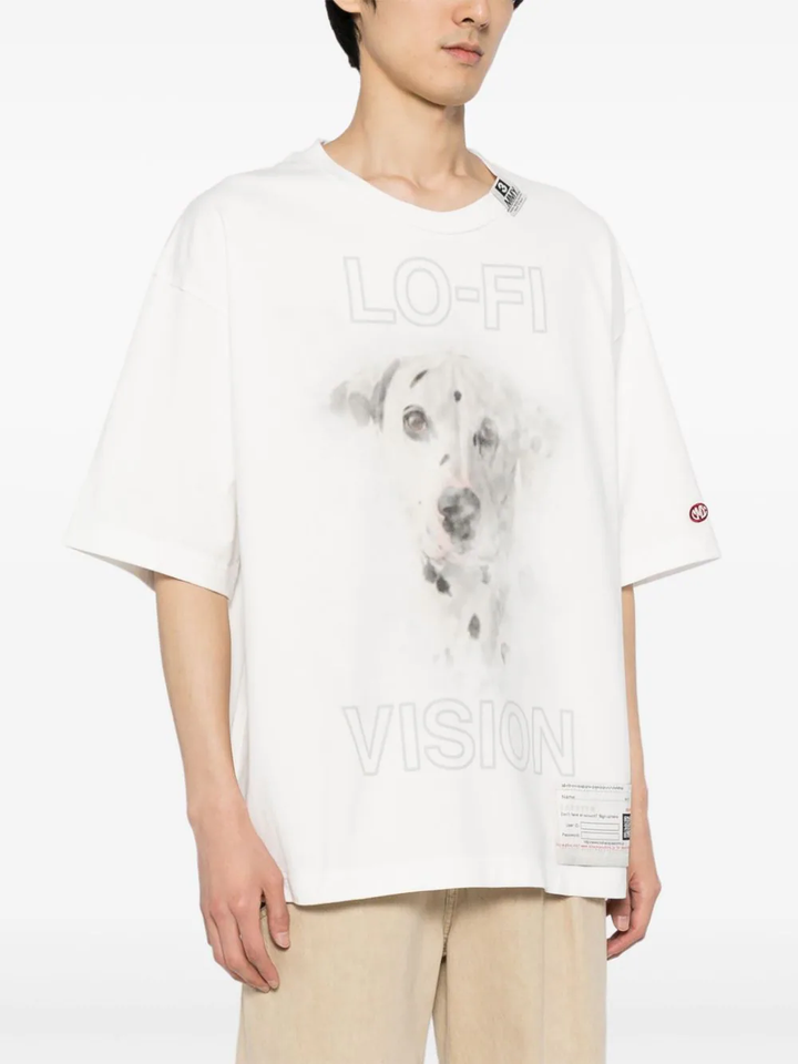 MIHARA-YASUHIRO-Dog-Printed-Tee-White-3