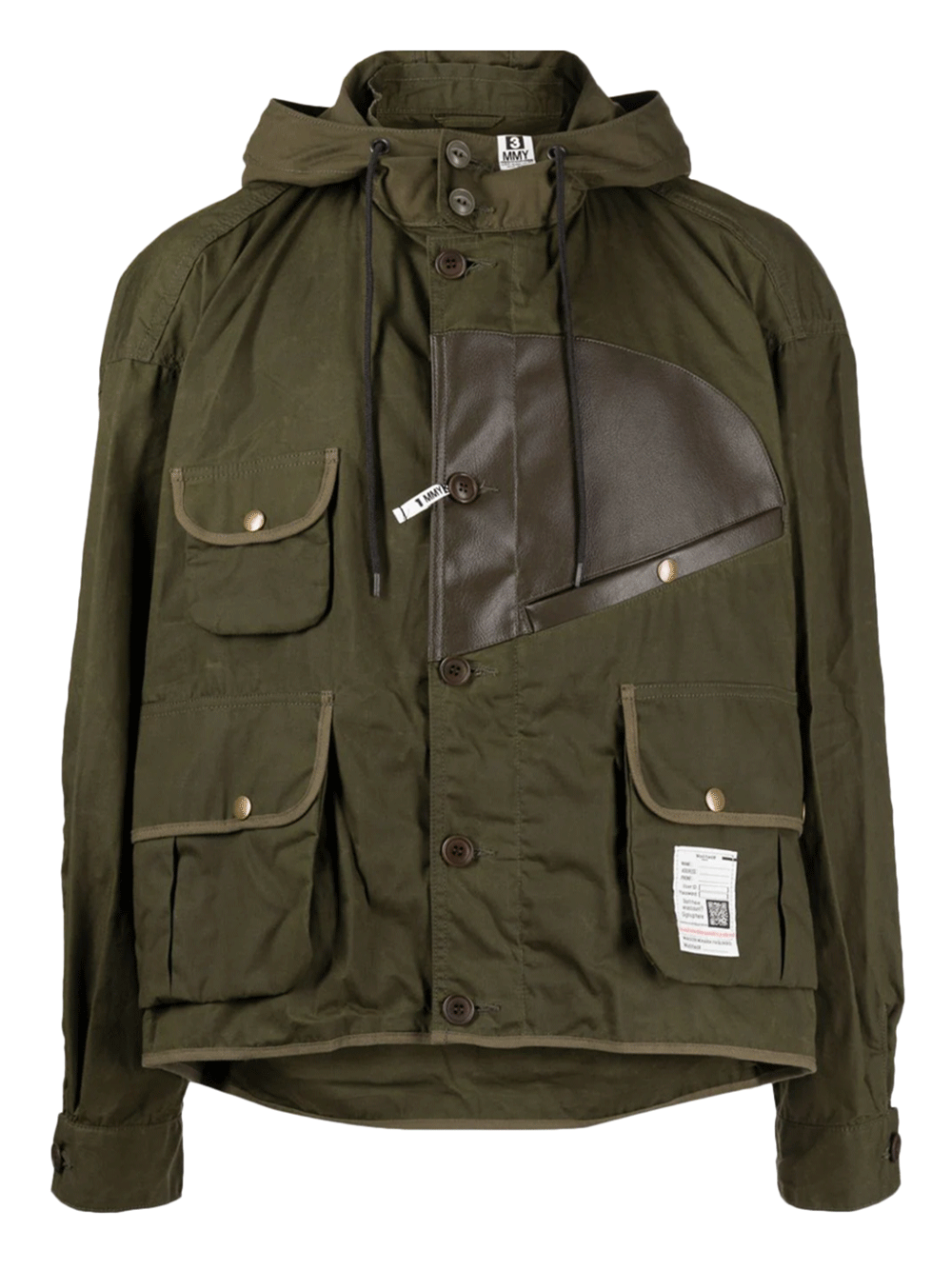 MIHARA-YASUHIRO-Hunting-Jacket-Dark-Green-1