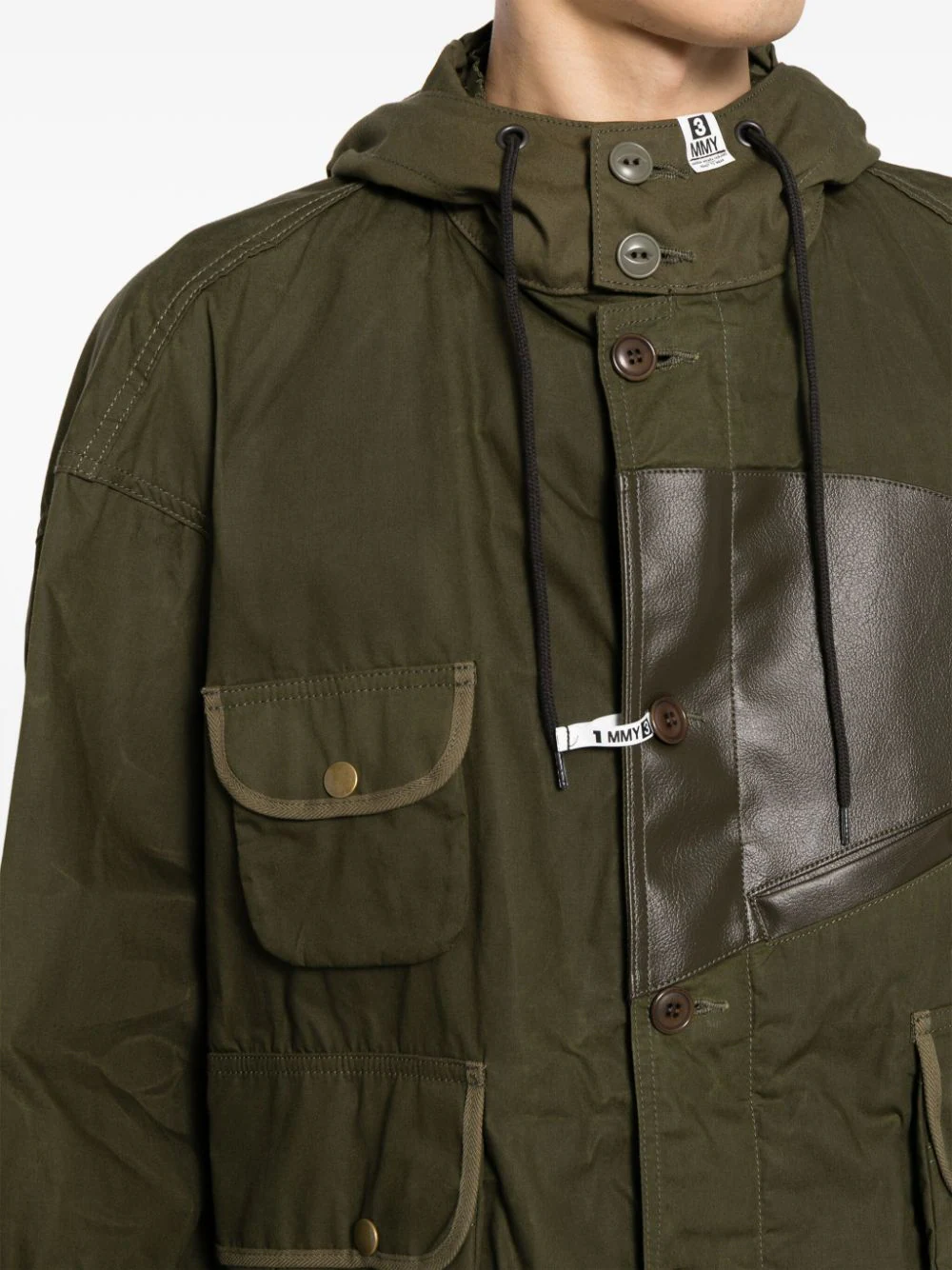 MIHARA-YASUHIRO-Hunting-Jacket-Dark-Green-5