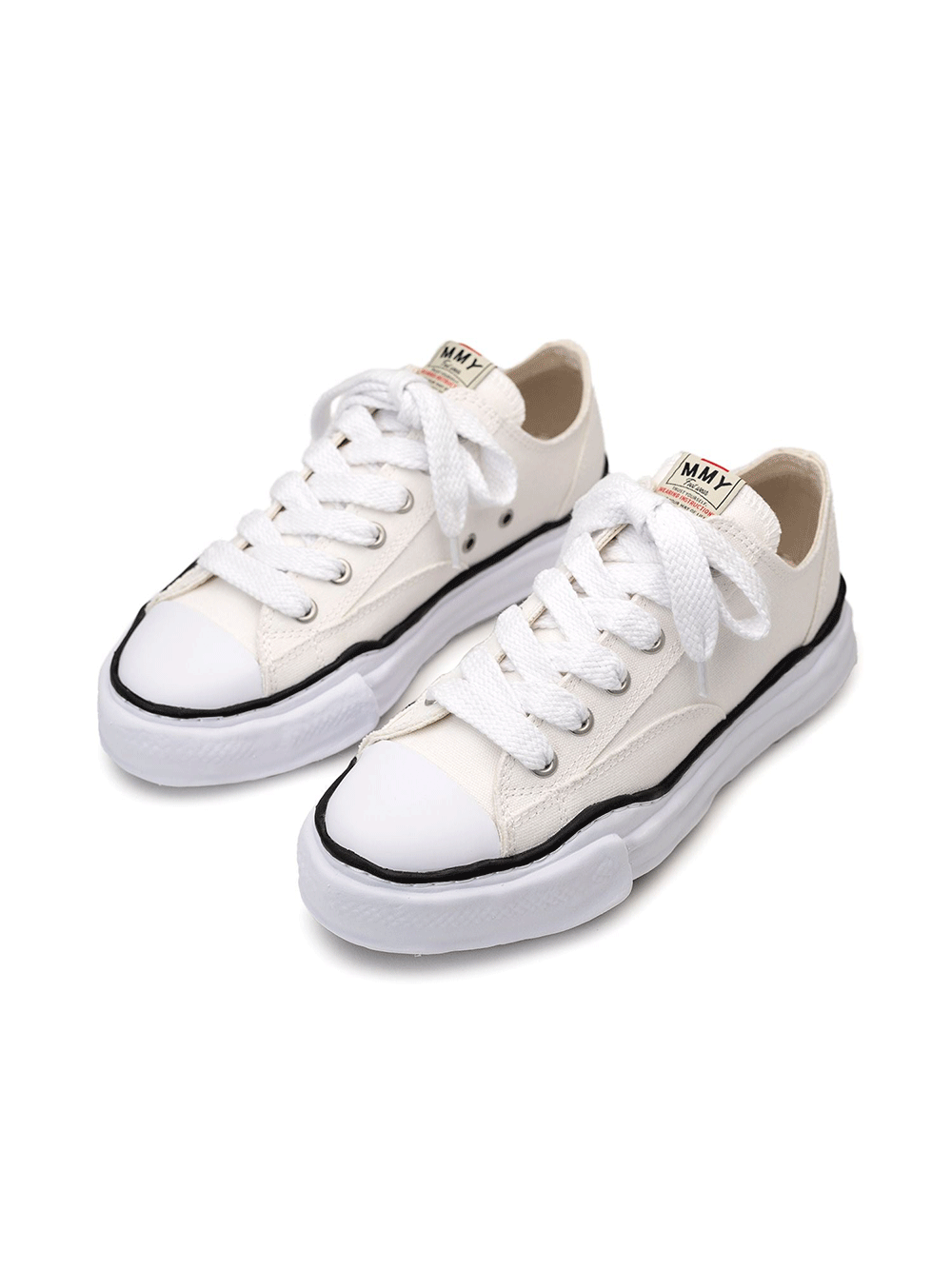 MIHARA-YASUHIRO-Peterson-Low-Original-Sole-Sneakers-White-2