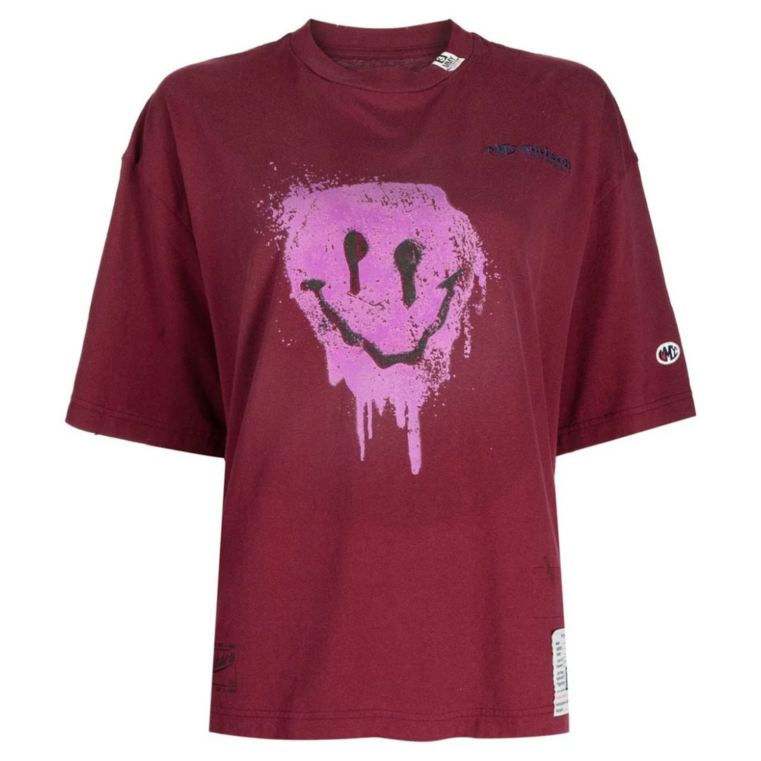 Smily Face Printed Tee