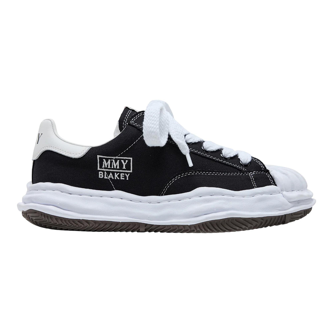 Club21 - MIHARA YASUHIRO - Blakey Low Original Sole Canvas Sneakers - SNEAKERS - Black
