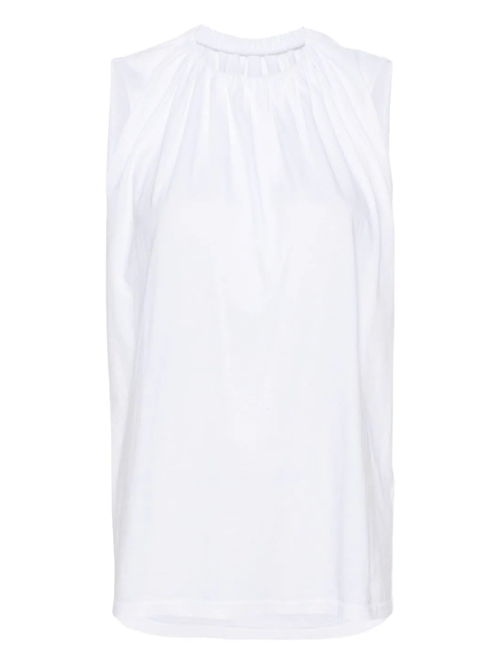 MM6-Short-Sleeved-Top-White-1