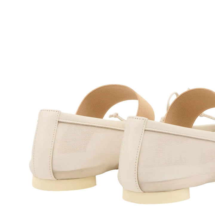 Club21 - MM6 - Anatomic Numeric Ballerinas - FLAT SHOES - Beige
