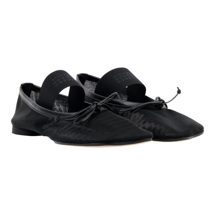 Club21 - MM6 - Anatomic Numeric Ballerinas - FLAT SHOES - Black