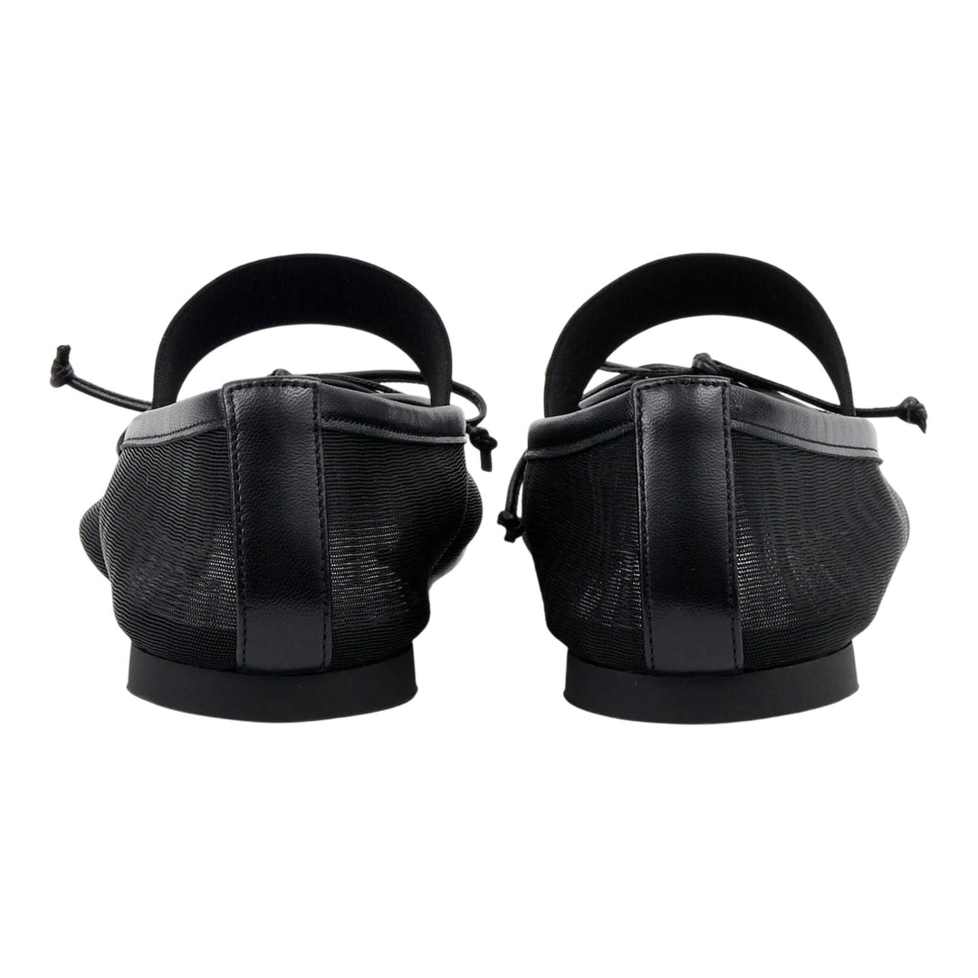 Club21 - MM6 - Anatomic Numeric Ballerinas - FLAT SHOES - Black