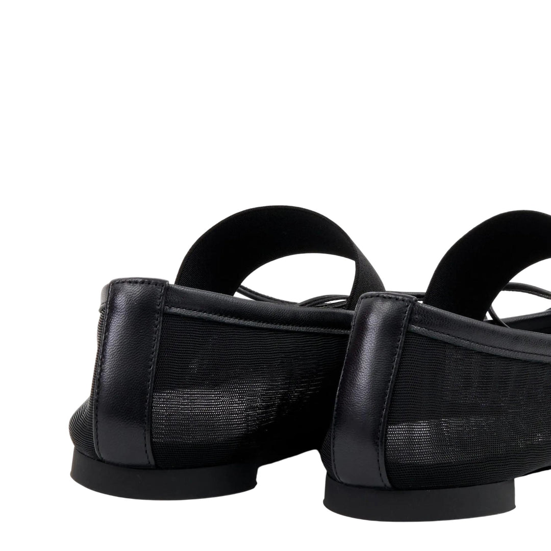 Club21 - MM6 - Anatomic Numeric Ballerinas - FLAT SHOES - Black