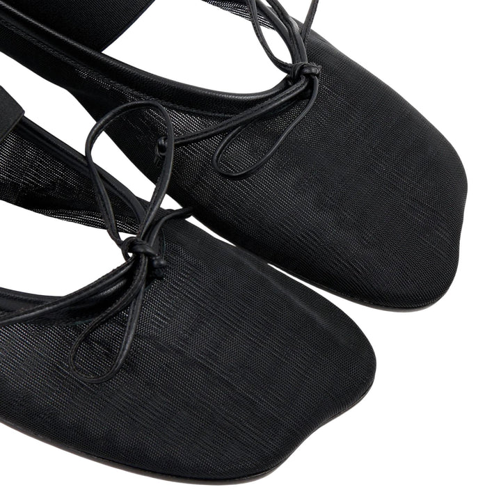 Club21 - MM6 - Anatomic Numeric Ballerinas - FLAT SHOES - Black