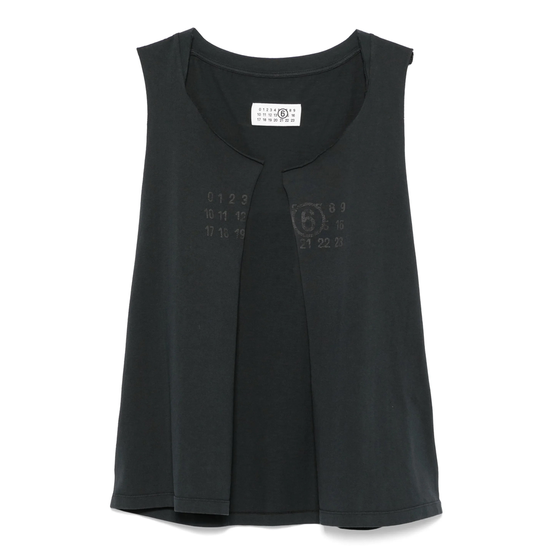 Heavy Cotton Jersey Vest