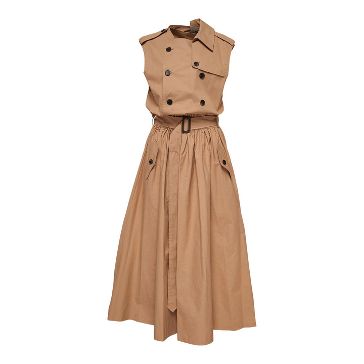 Club21 - MMAM - Vest Inspired Dress - WOVEN DRESSES - Beige