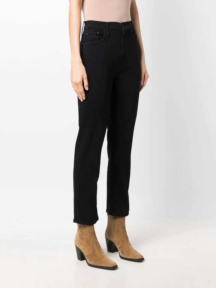 MOTHER-High-Waisted-Rider-Ankle-Jeans-Black-3