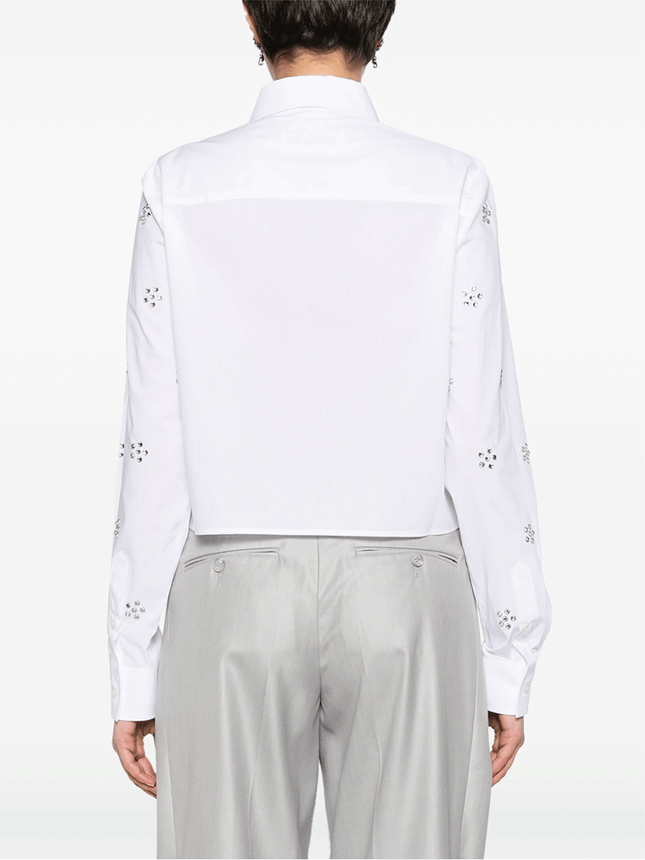 MSGM-Allover-Rhinestones-Cropped-Shirt-White-4