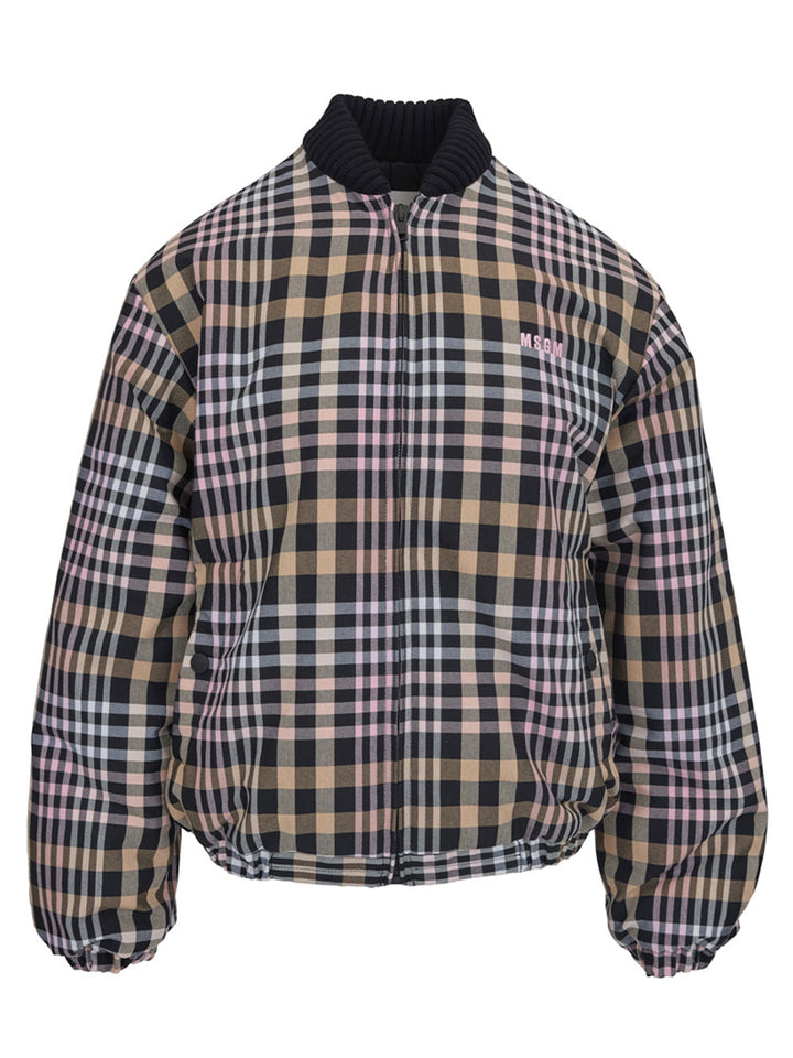      MSGM-Checkered-Bomber-Jacket-Checks-1