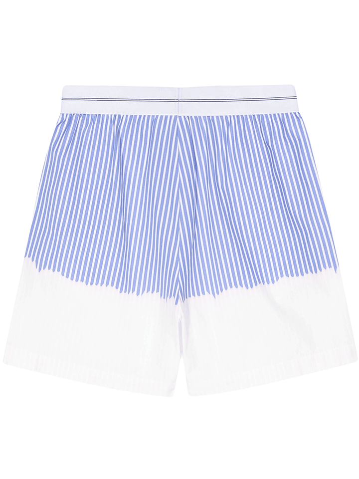 MSGM-Dual-Tone-Cotton-Shorts-Light-Blue-2