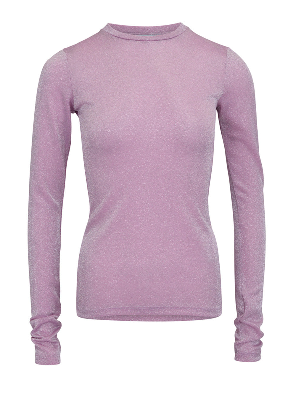     MSGM-Glittery-Fine-Knit-Top-Pink-1