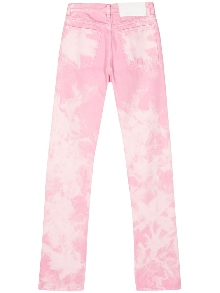 MSGM-Pink-Washed-Print-Pants-Pink-2