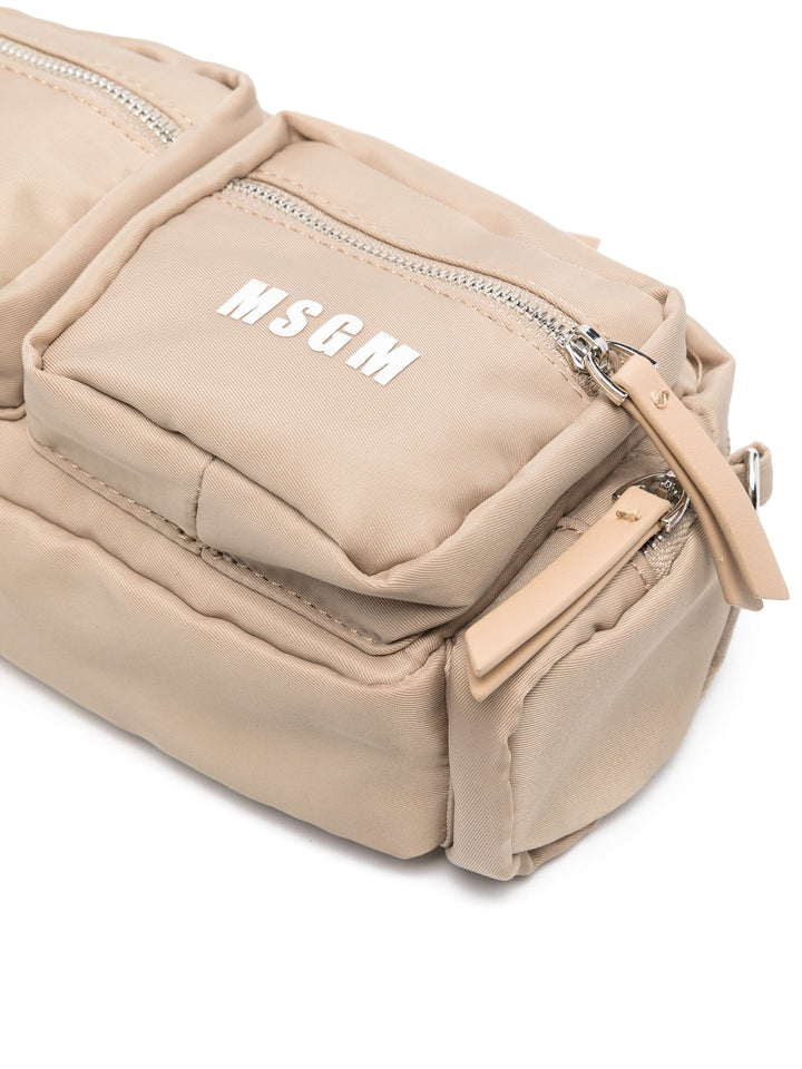 MSGM-Pocket-Camera-Bag-Beige-3