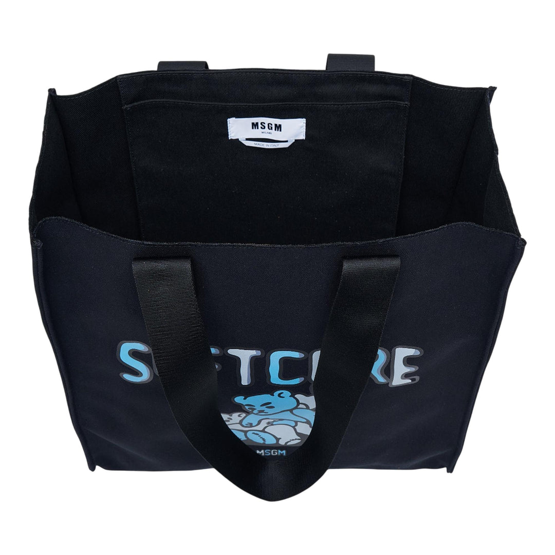 Club21 - MSGM - Bear Vertical Tote - TOTES - Black