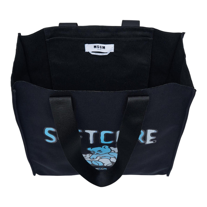 Club21 - MSGM - Bear Vertical Tote - TOTES - Black