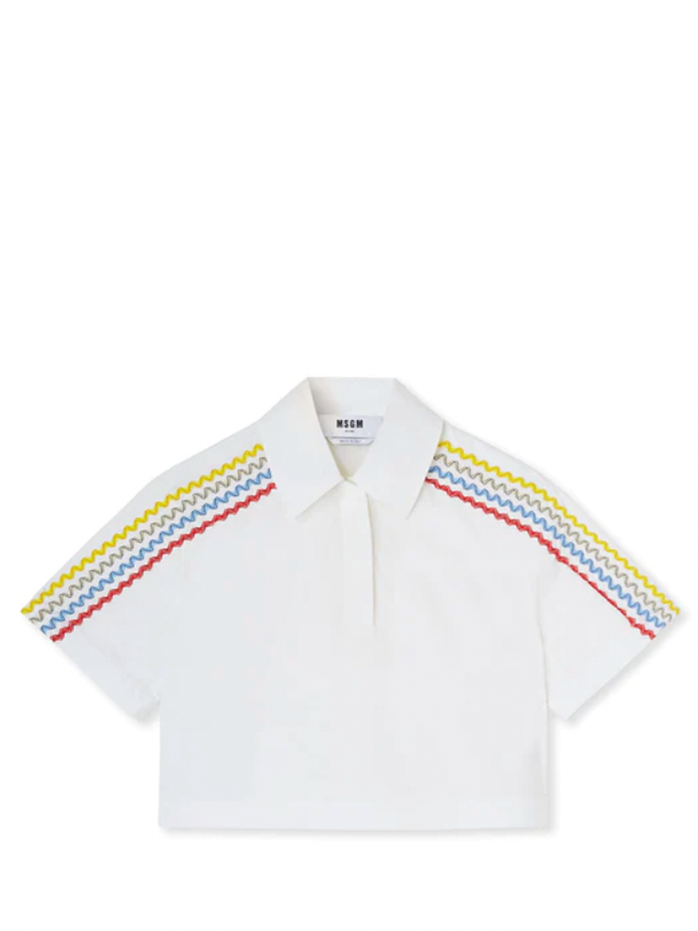 MSGM_ColourStripsDetailCroppedTop-White