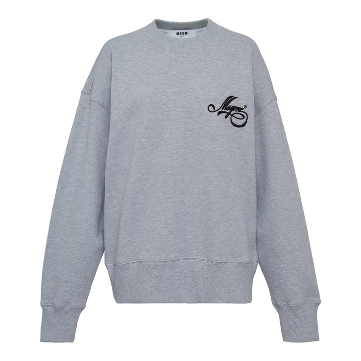 Club21 - MSGM - Elegant Msgm Sweatshirt - SWEATSHIRTS - Grey