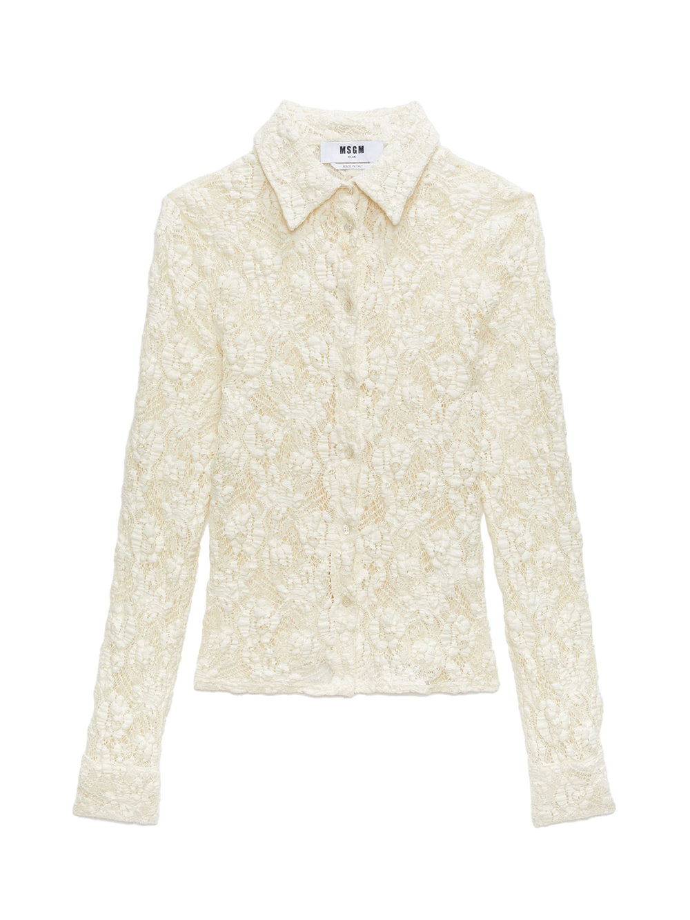 MSGM_Flower_Lace_Shirt_Offwhite