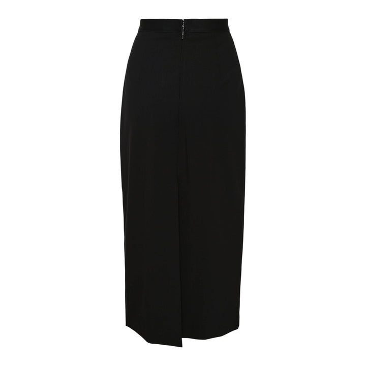 Club21 - MSGM - Logo On Waistband Skirt - SKIRTS - Black