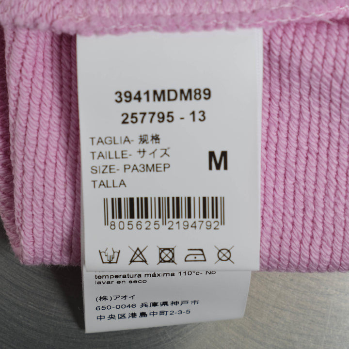 Club21 - MSGM - Red Rabbit Half Zip Collar Sweatshirt - SWEATSHIRTS - Pink