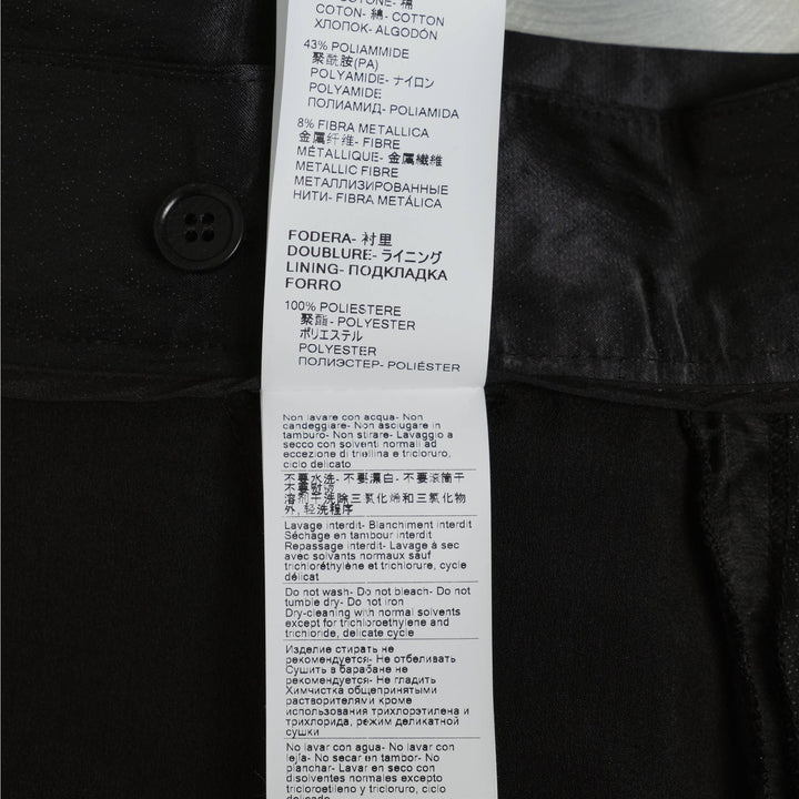 Club21 - MSGM - Ribbon Detail Waisted Shorts - SHORTS - Black