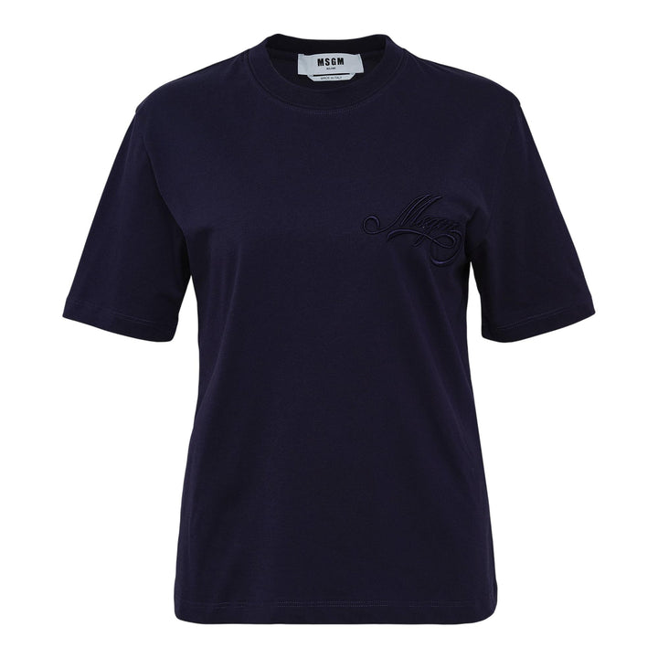 Club21 - MSGM - Same Tone T-Shirt - TEES - Black