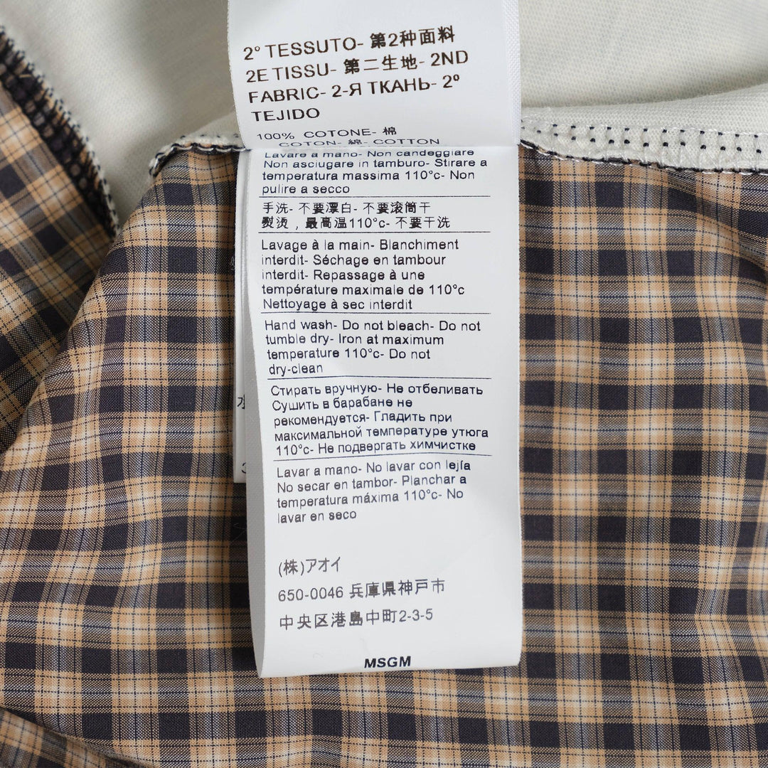 Club21 - MSGM - T-Shirt Dress With Details - DRESSES - White