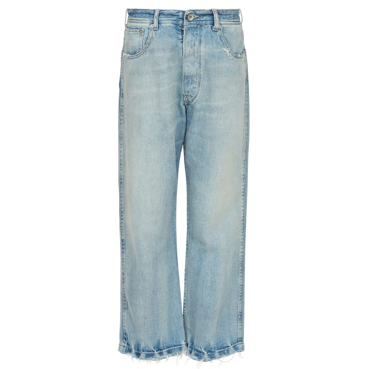 Maison_Margiela_Ecru_Denim_Pocket_Pants_Blue