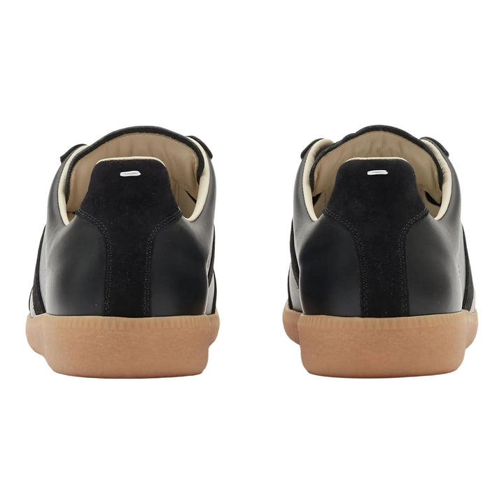 Club21 - Maison Margiela - Replica Drill Hairy Suede Sneakers - SNEAKERS - Black
